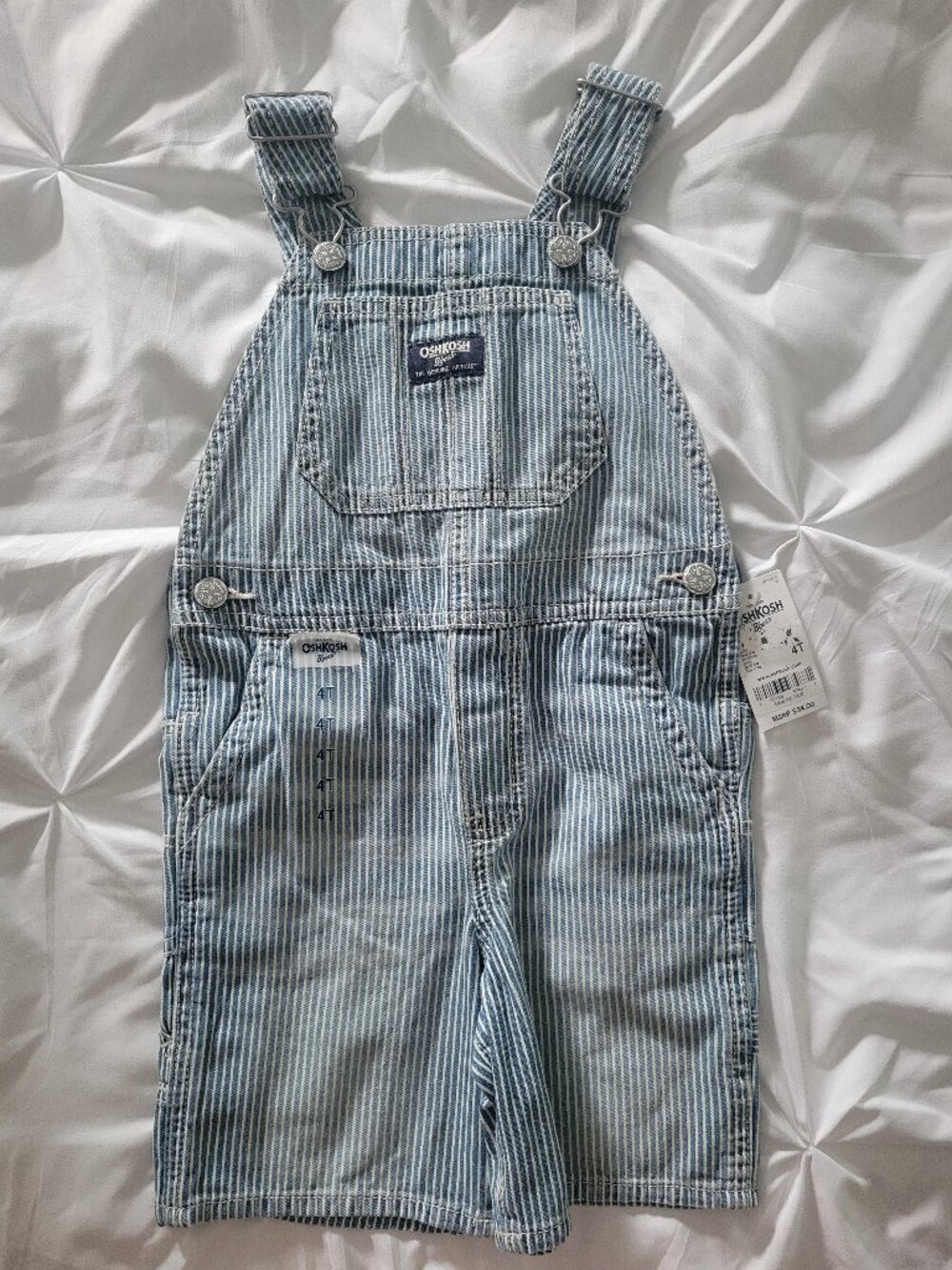 OshKosh Striped Shortall